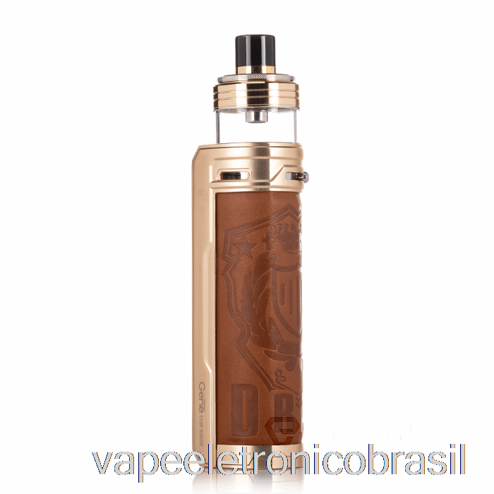 Vape Eletrônico Voopoo Drag X Pnp-x 80w Pod Sistema Escudo Ouro